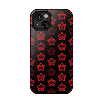 Red Stars Tough iPhone Case