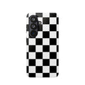 Black Grid Tough Samsung Case