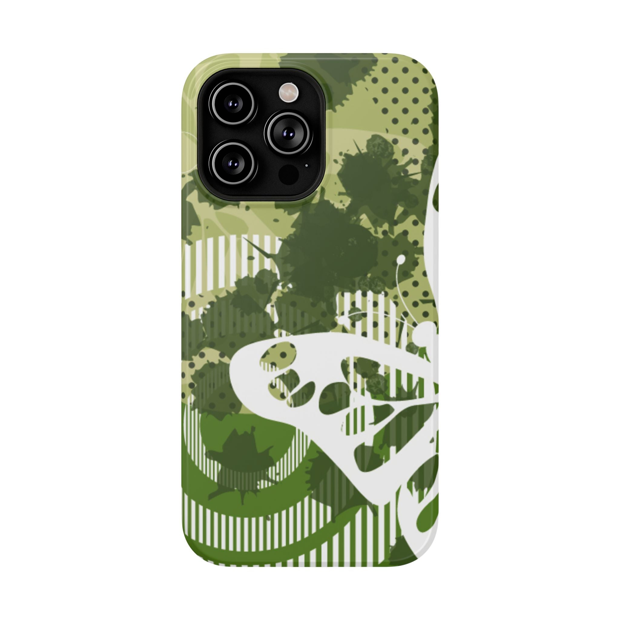 Green Echo Tough iPhone Case