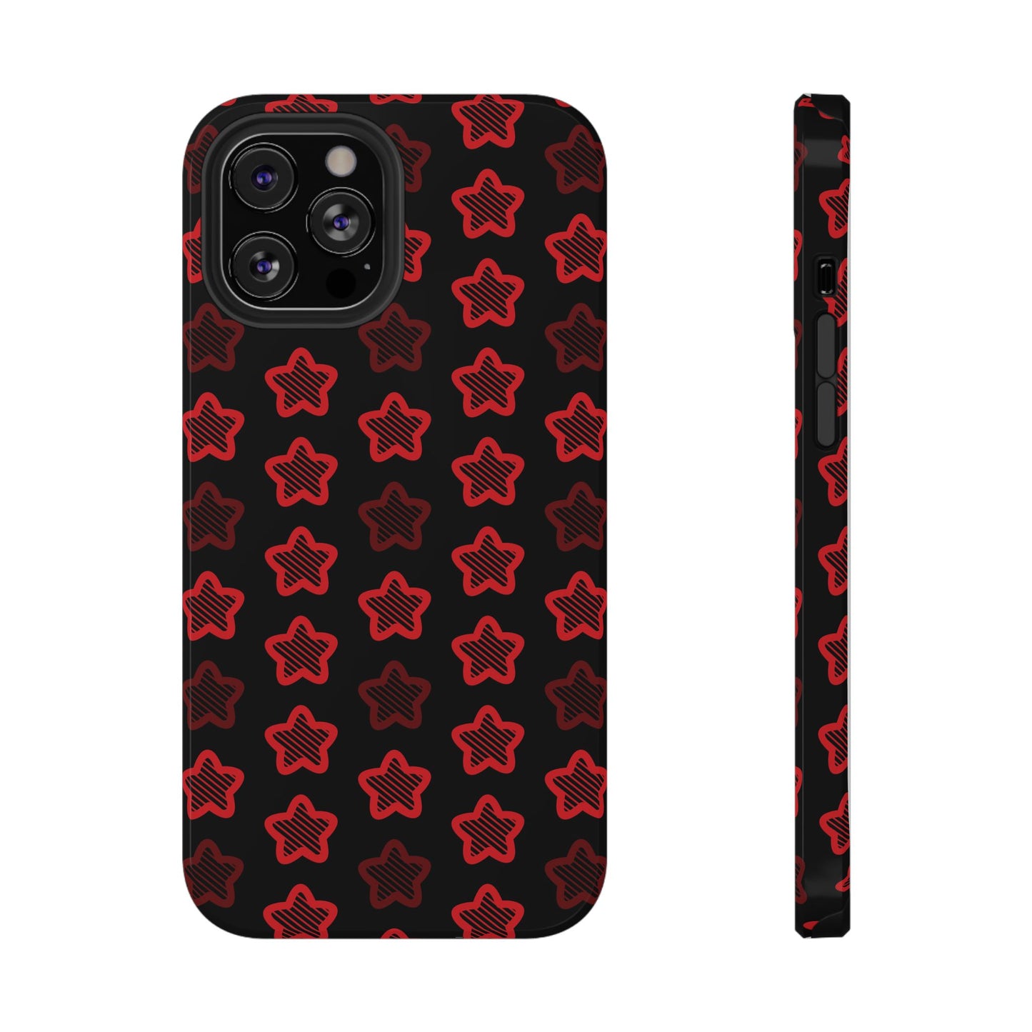 Red Stars Tough iPhone Case