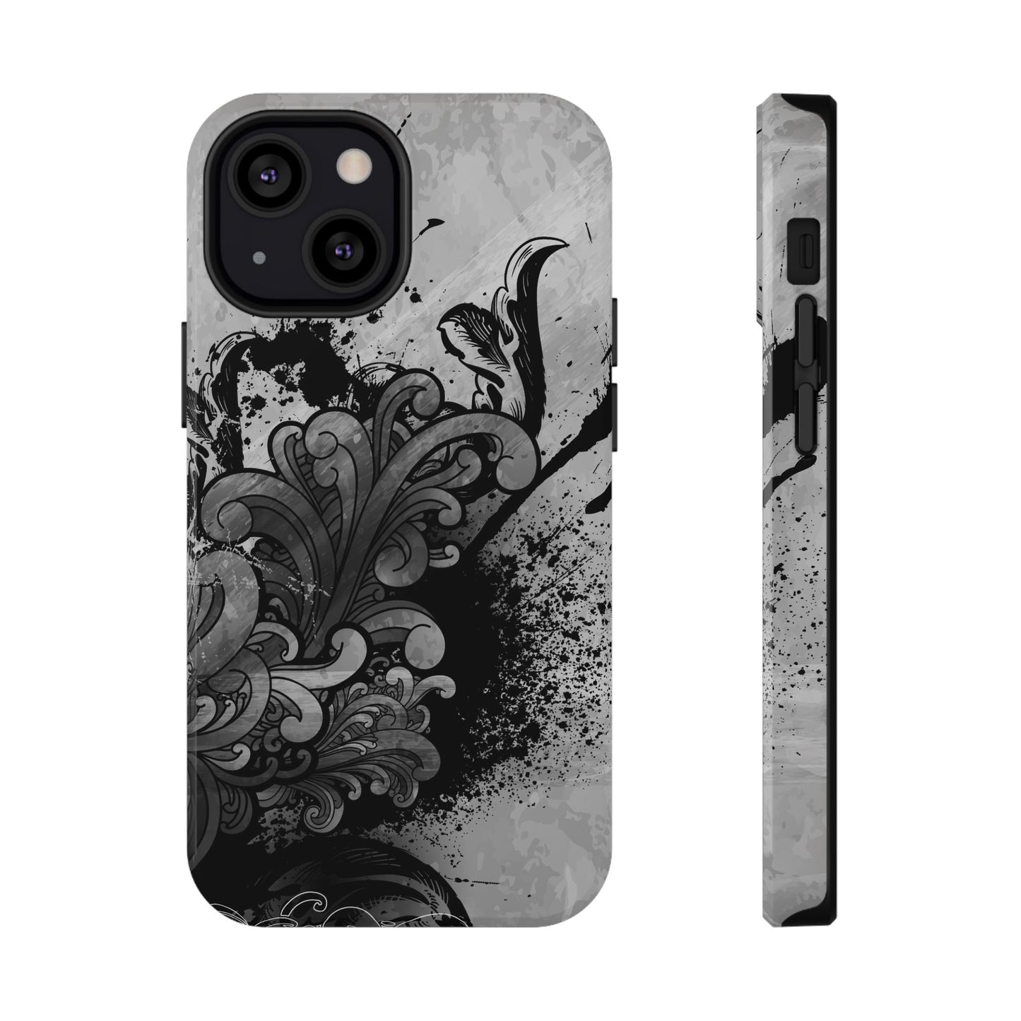 Charcoal Echo Tough iPhone Case
