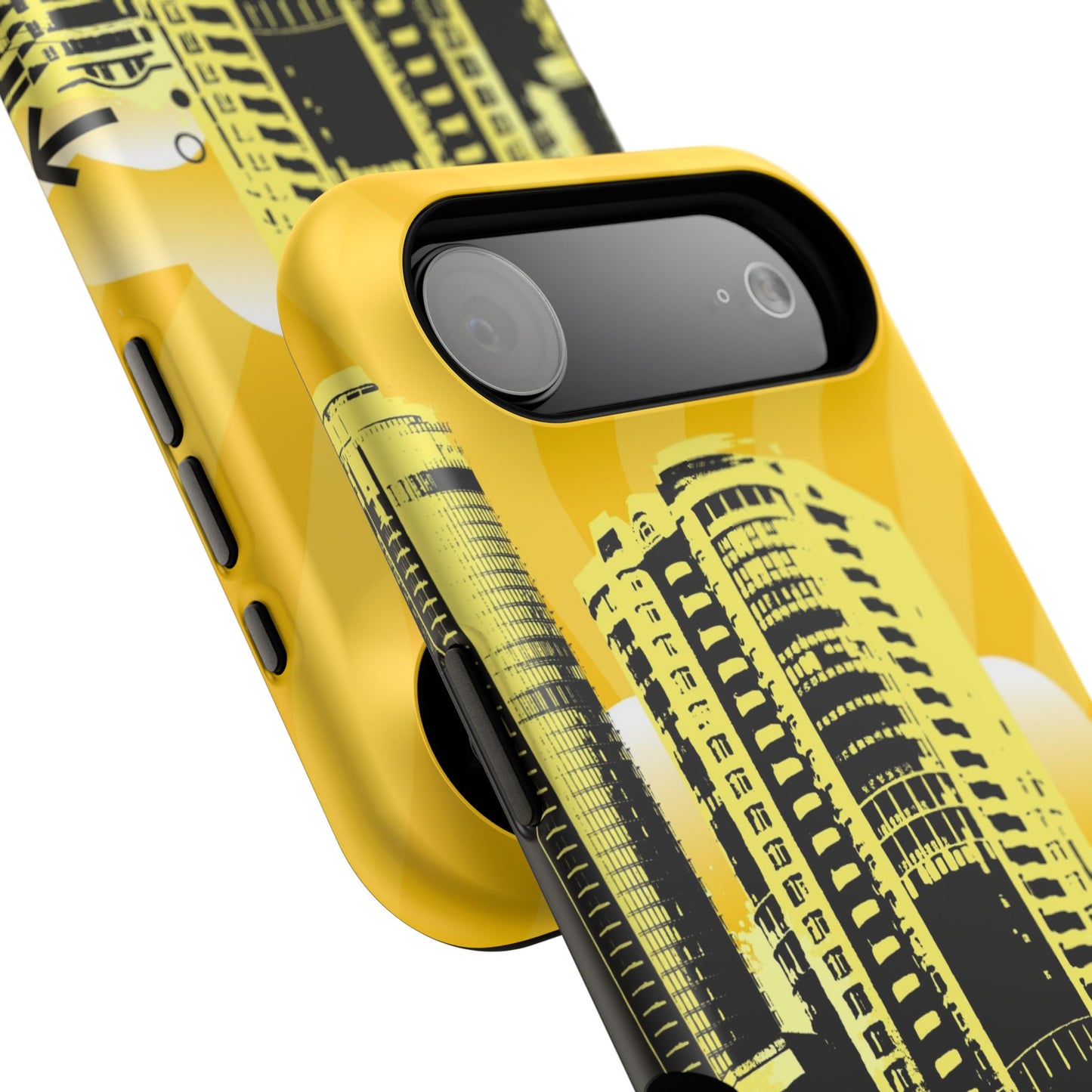 Yellow City Tough iPhone Case