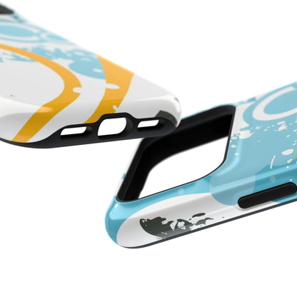 Cloud Circuit Tough iPhone Case