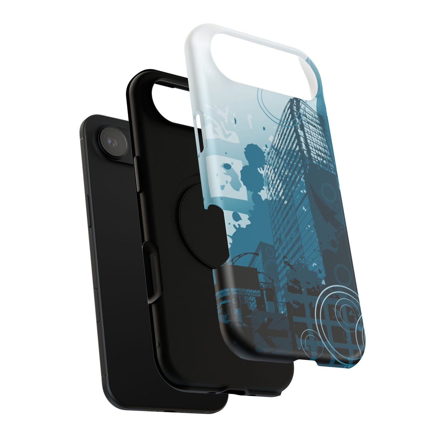 City Blue Tough iPhone Case