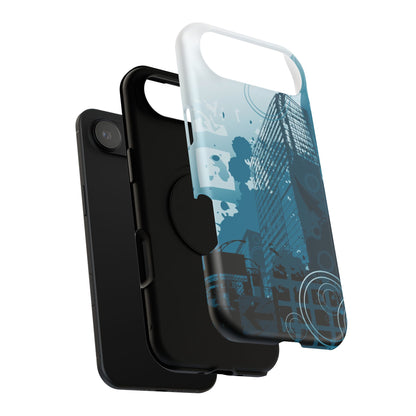 City Blue Tough iPhone Case