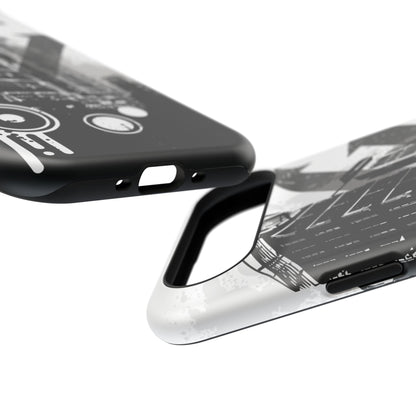Monochrome City Tough iPhone Case