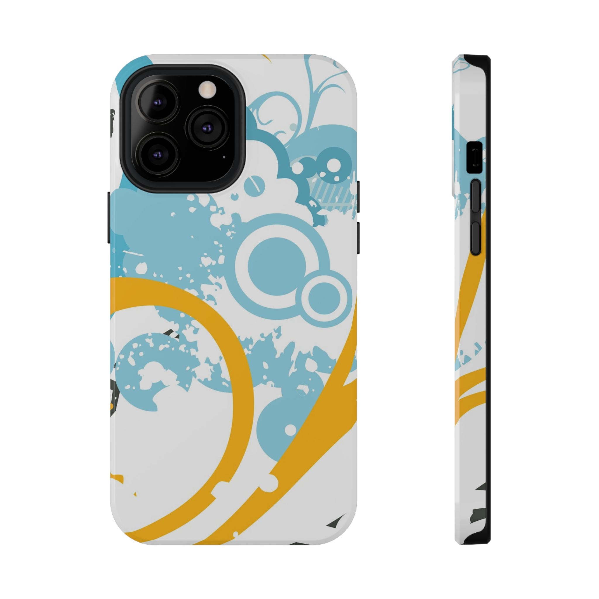 Cloud Circuit Tough iPhone Case