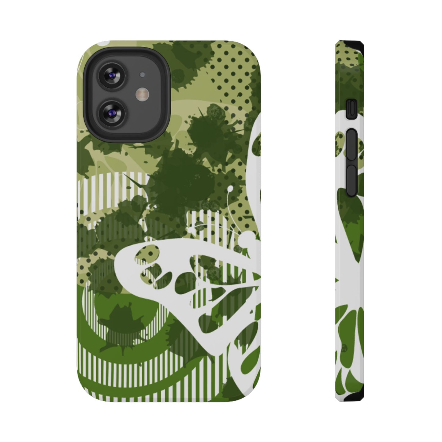 Green Echo Tough iPhone Case