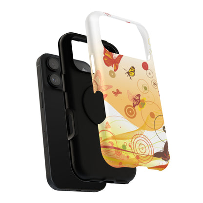 Amber Wings Tough iPhone Case
