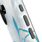 Blue Bloom Tough iPhone Case