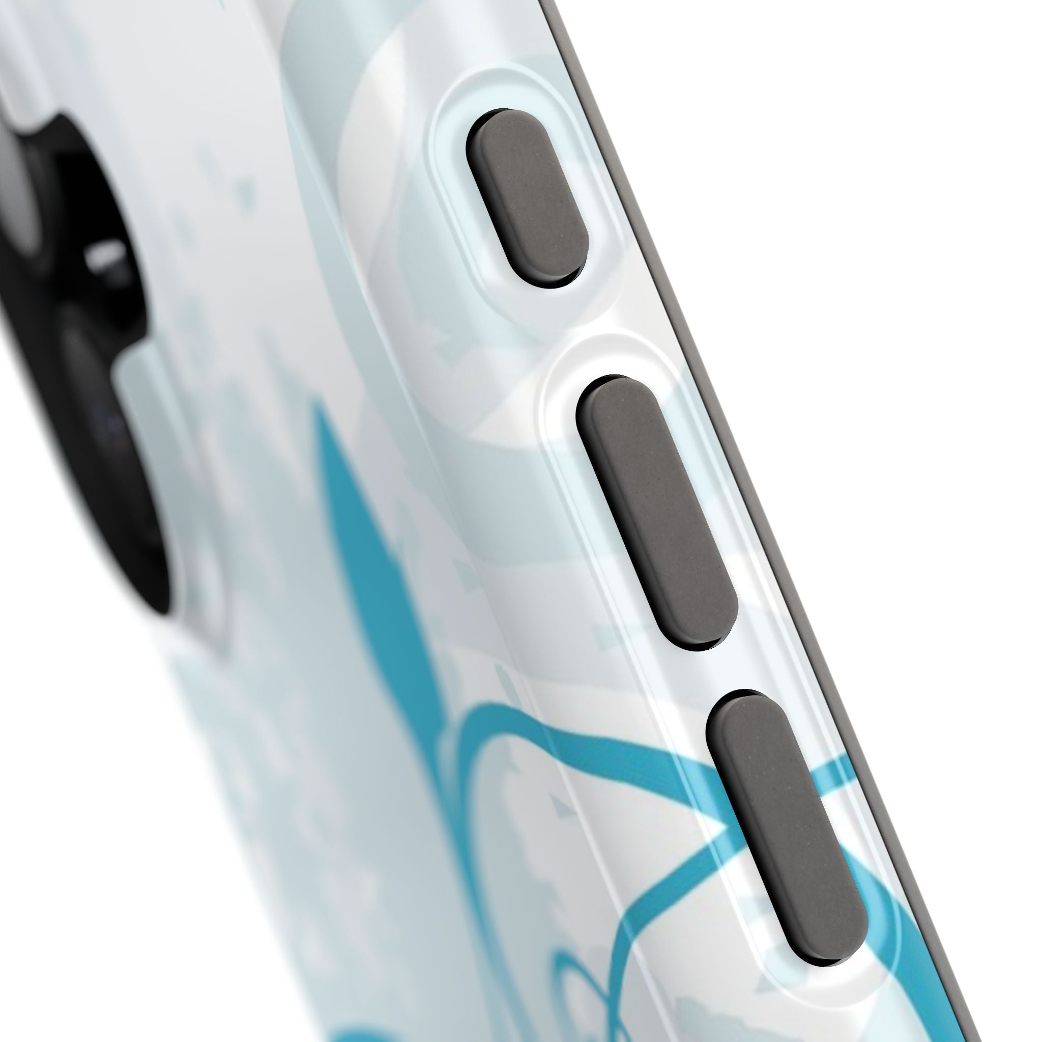 Blue Bloom Tough iPhone Case