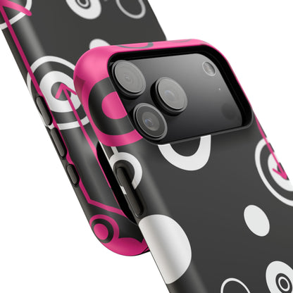 Pink Arrow Tough iPhone Case