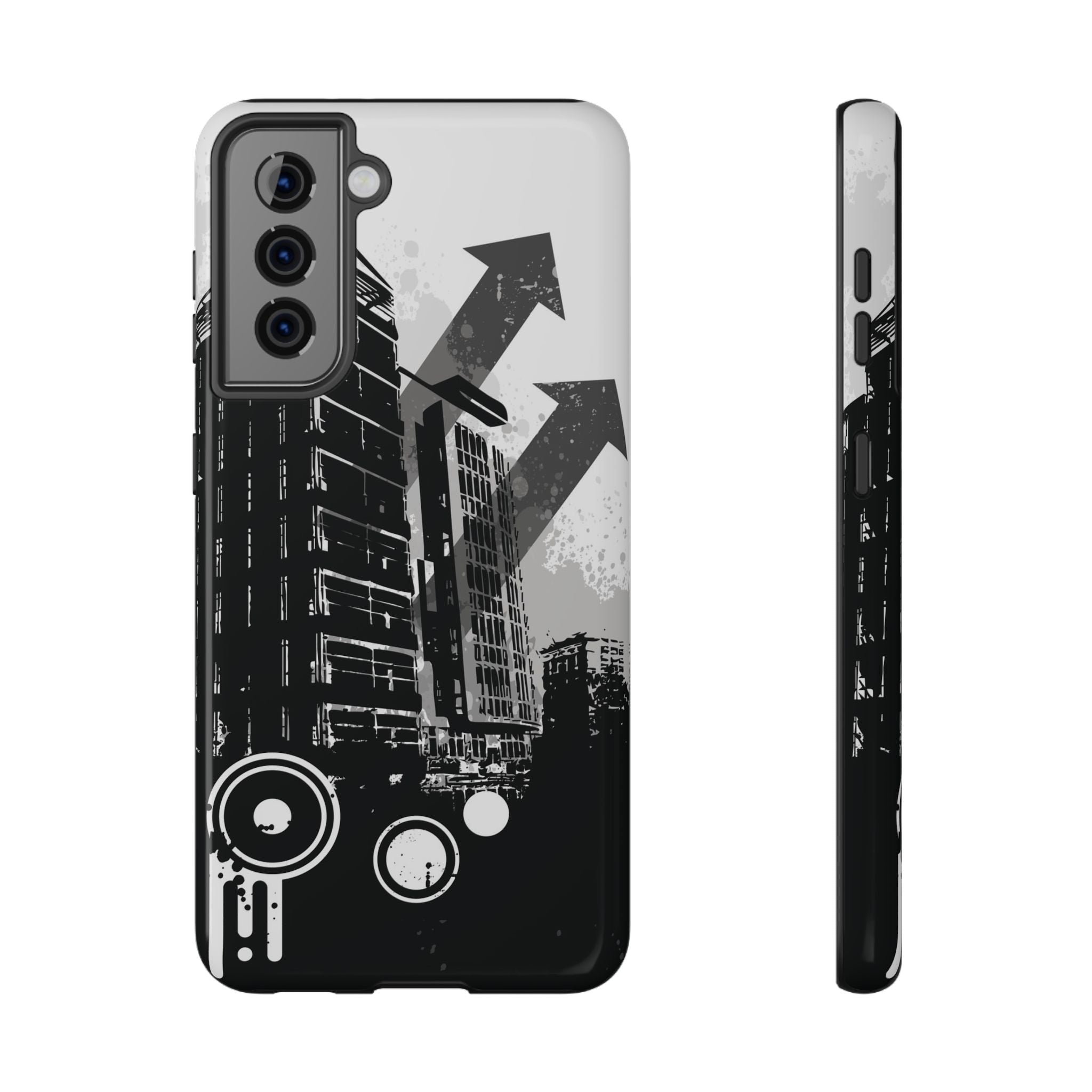 Monochrome City Tough Samsung Case