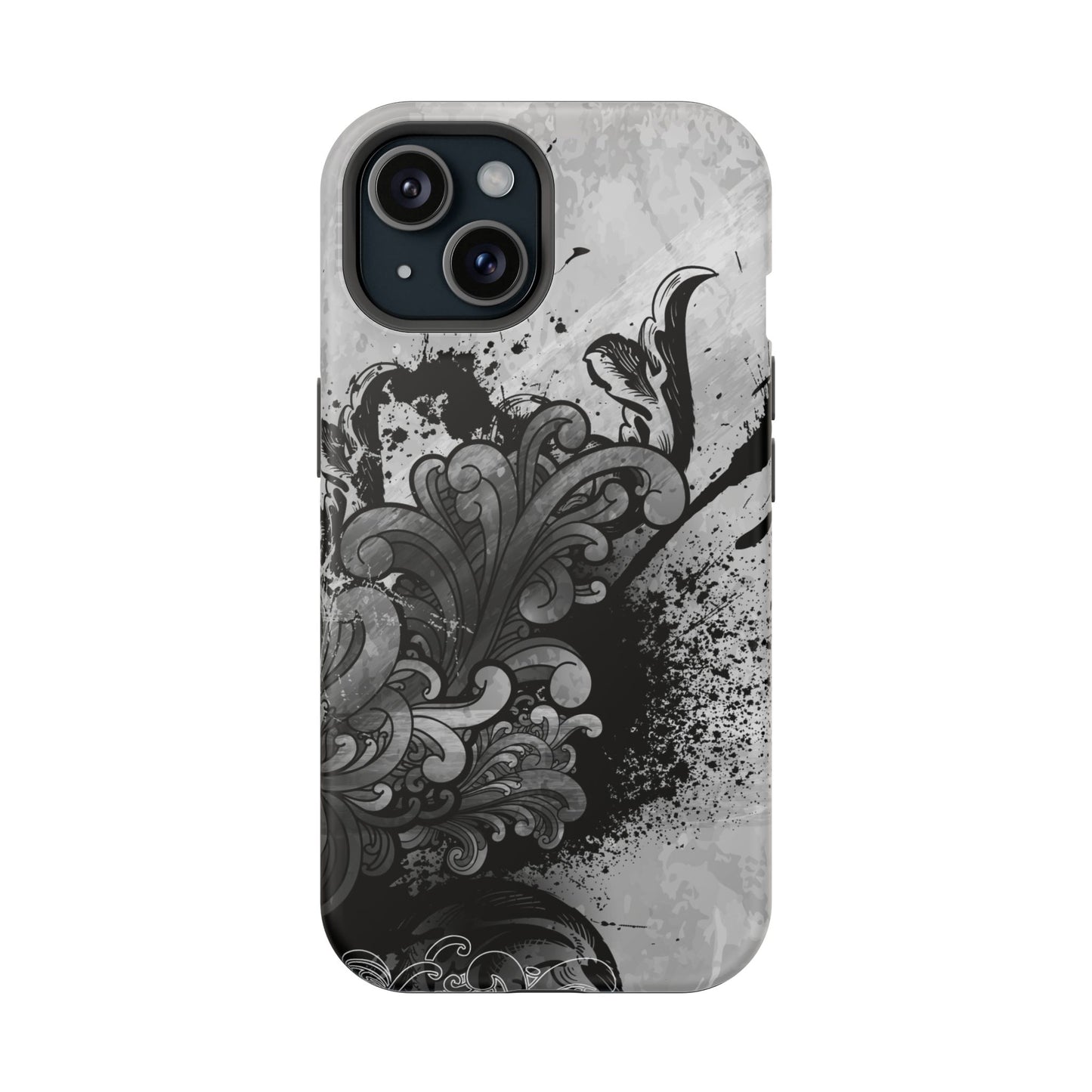 Charcoal Echo Tough iPhone Case