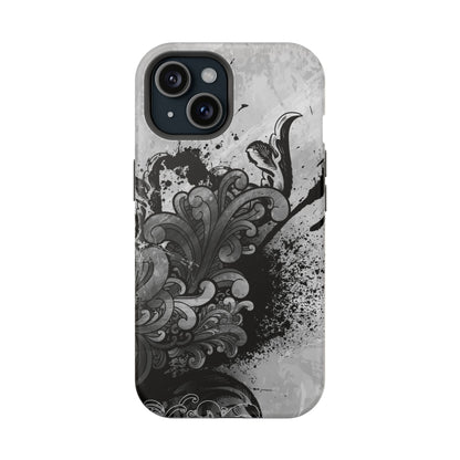 Charcoal Echo Tough iPhone Case