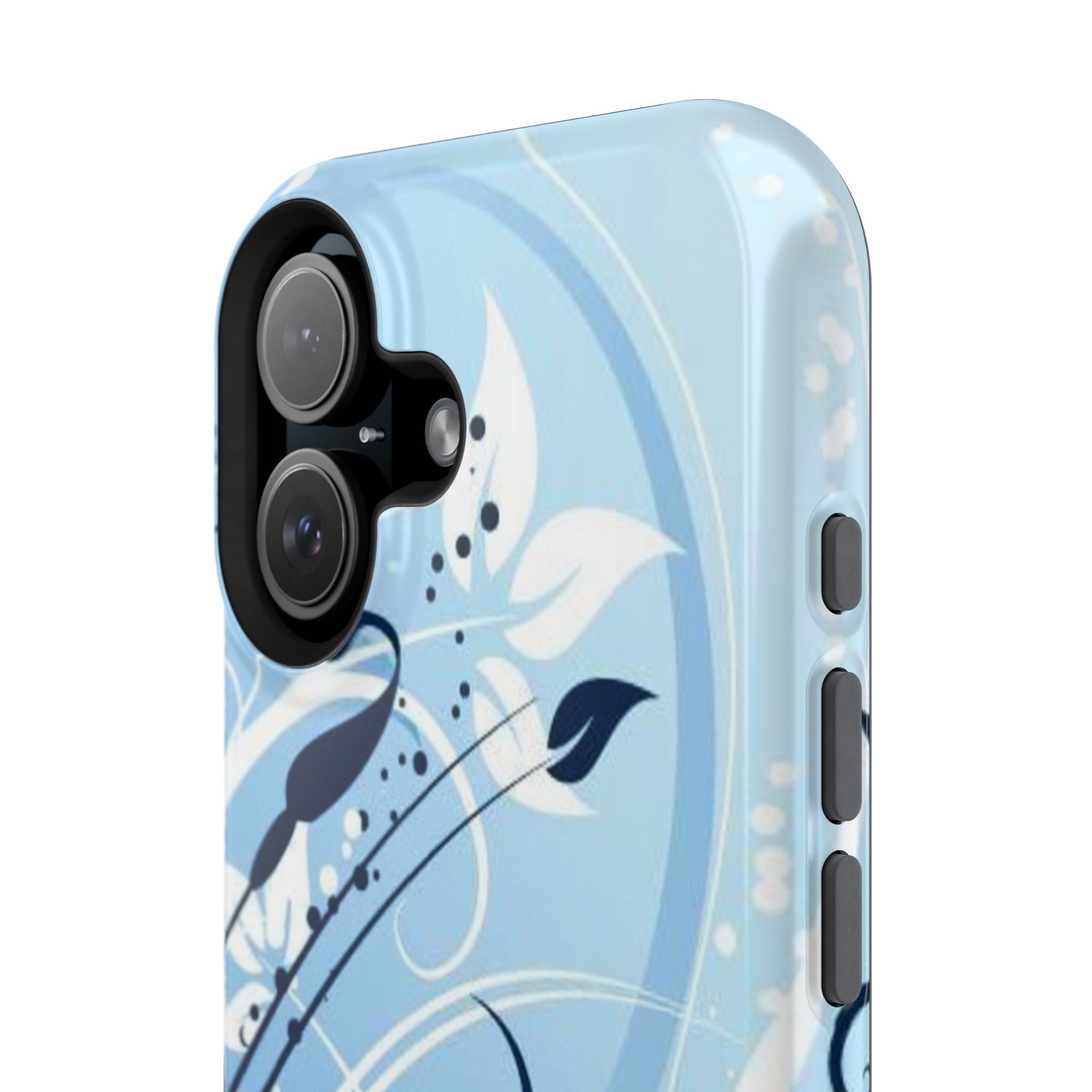 Bloom in Blue Tough iPhone Case
