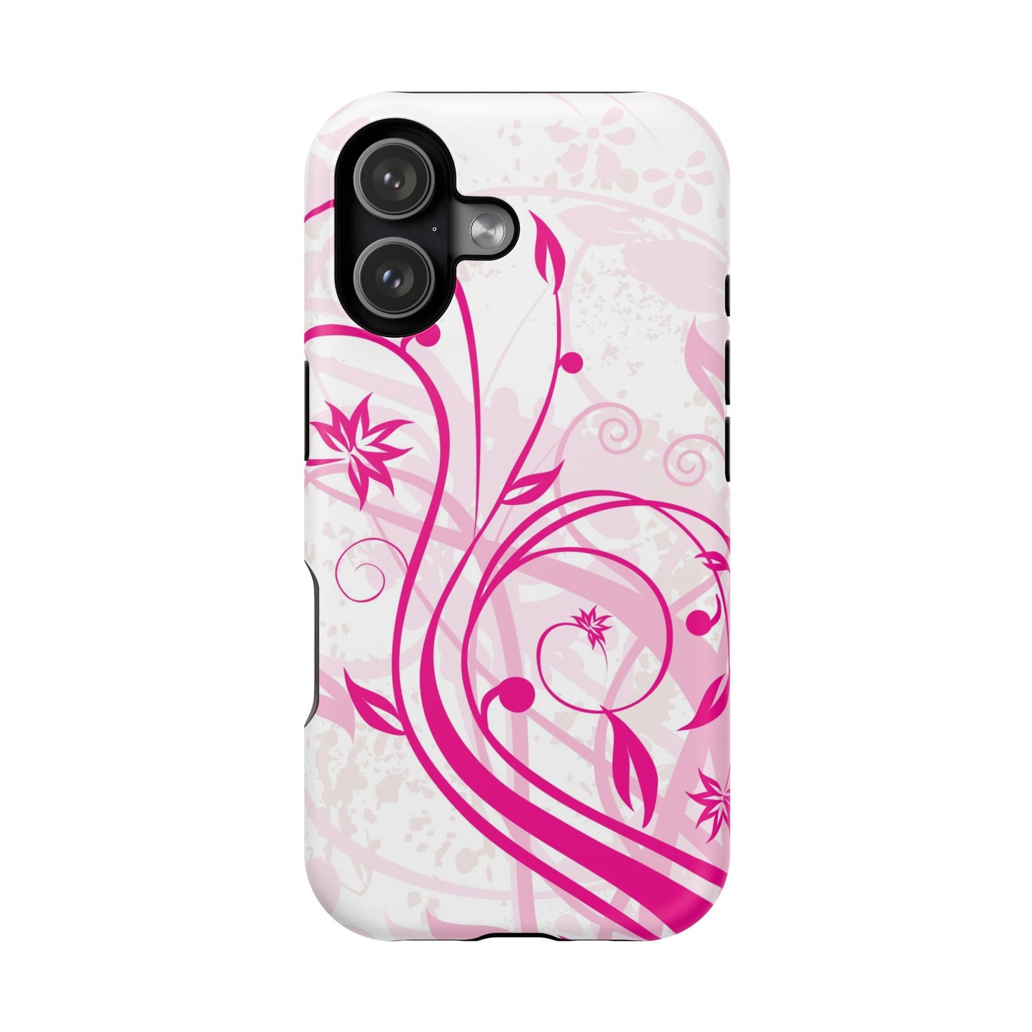 Flora Fuchsia Tough iPhone Case