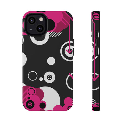 Pink Arrow Tough iPhone Case