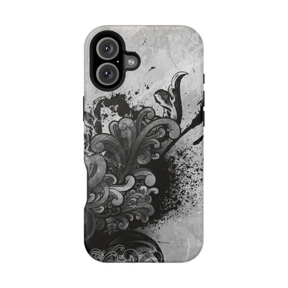 Charcoal Echo Tough iPhone Case