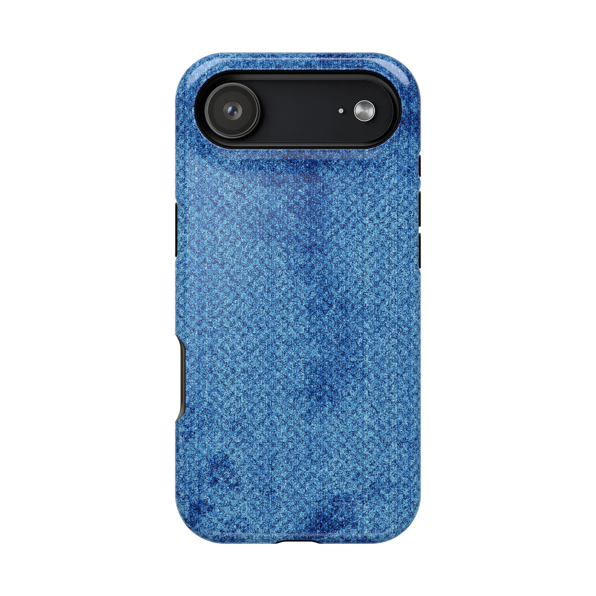Blue Denim MagSafe Tough iPhone Case
