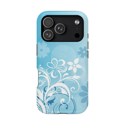 Blue Mood Tough iPhone Case