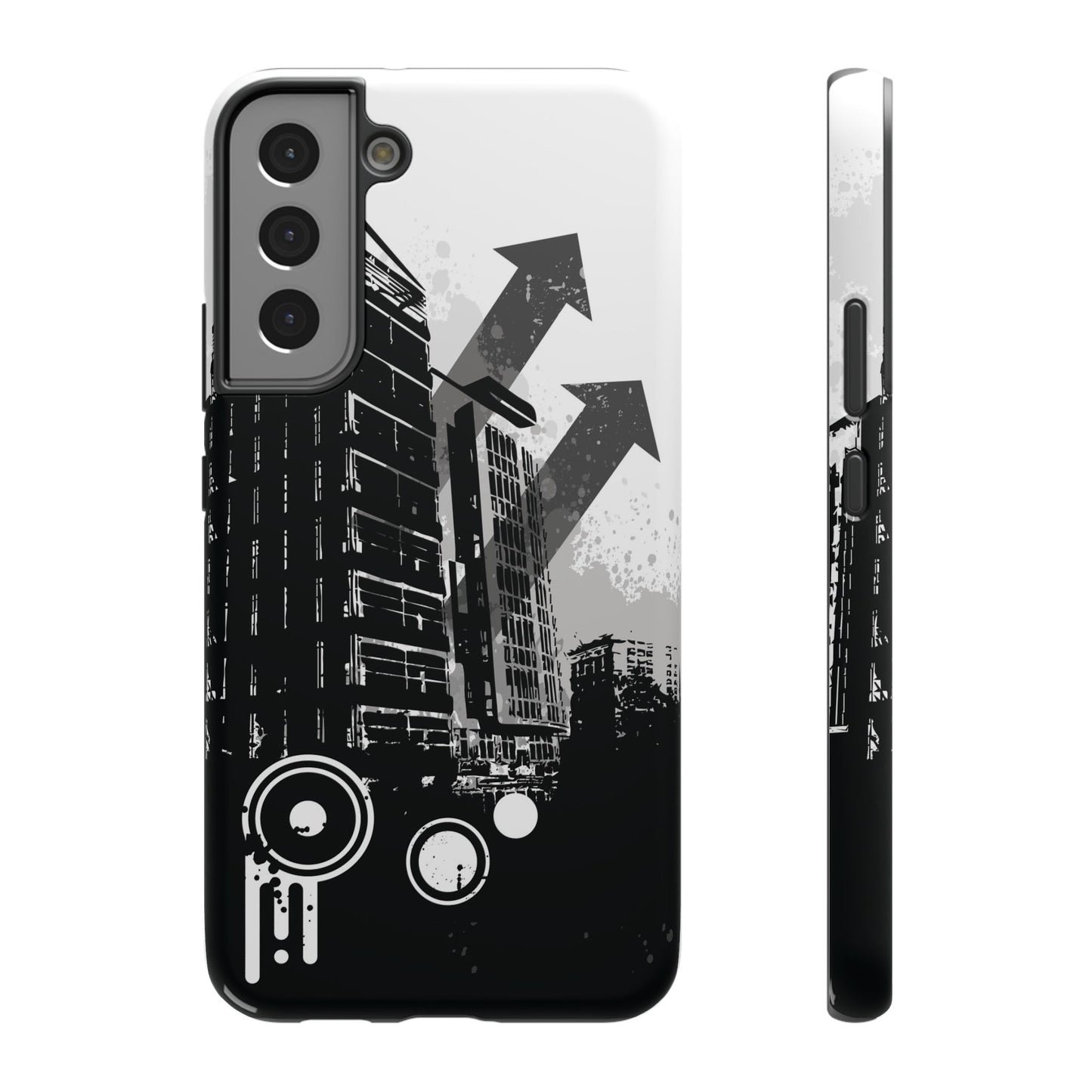 Monochrome City Tough Samsung Case