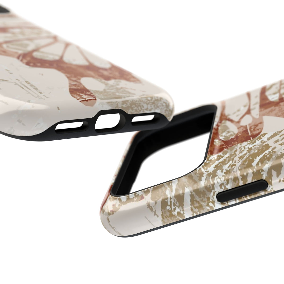 Faded Wings Tough iPhone Case