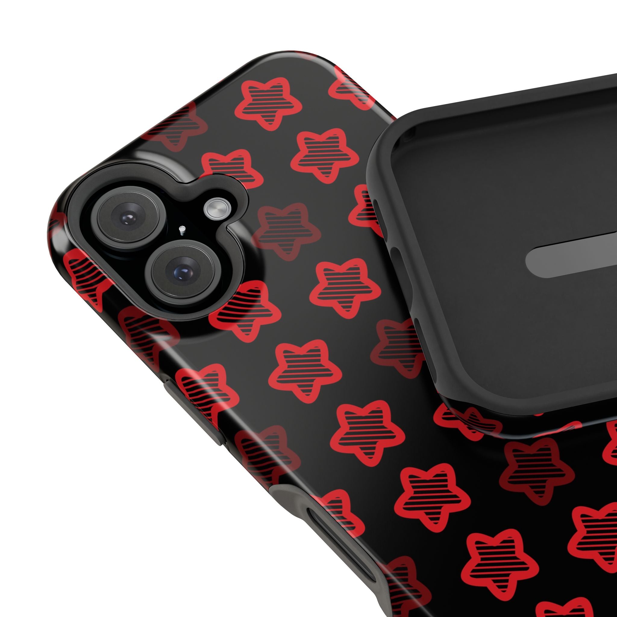 Red Stars Tough iPhone Case