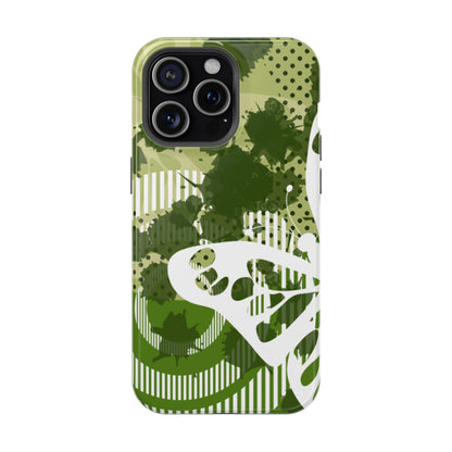 Green Echo Tough iPhone Case
