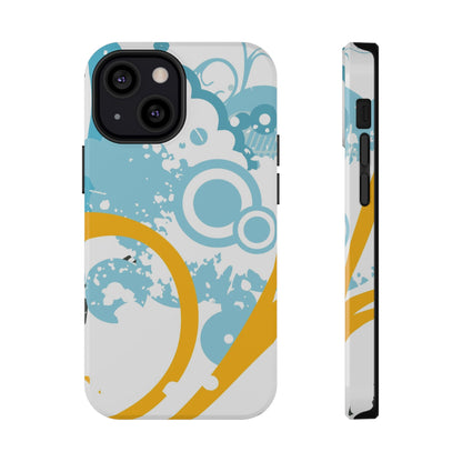 Cloud Circuit Tough iPhone Case