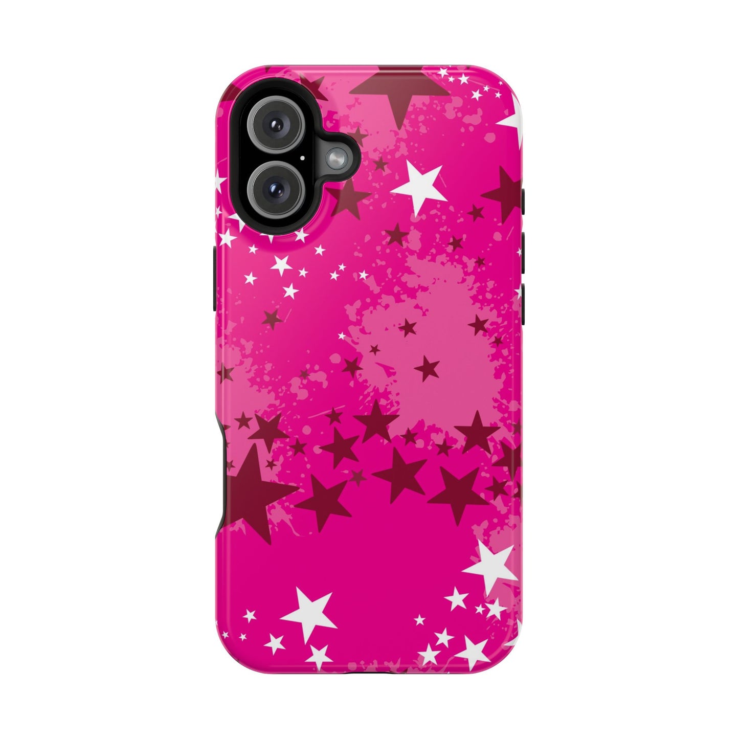 Pink Static Tough iPhone Case