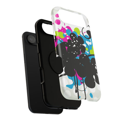 Electric Bloom Tough iPhone Case