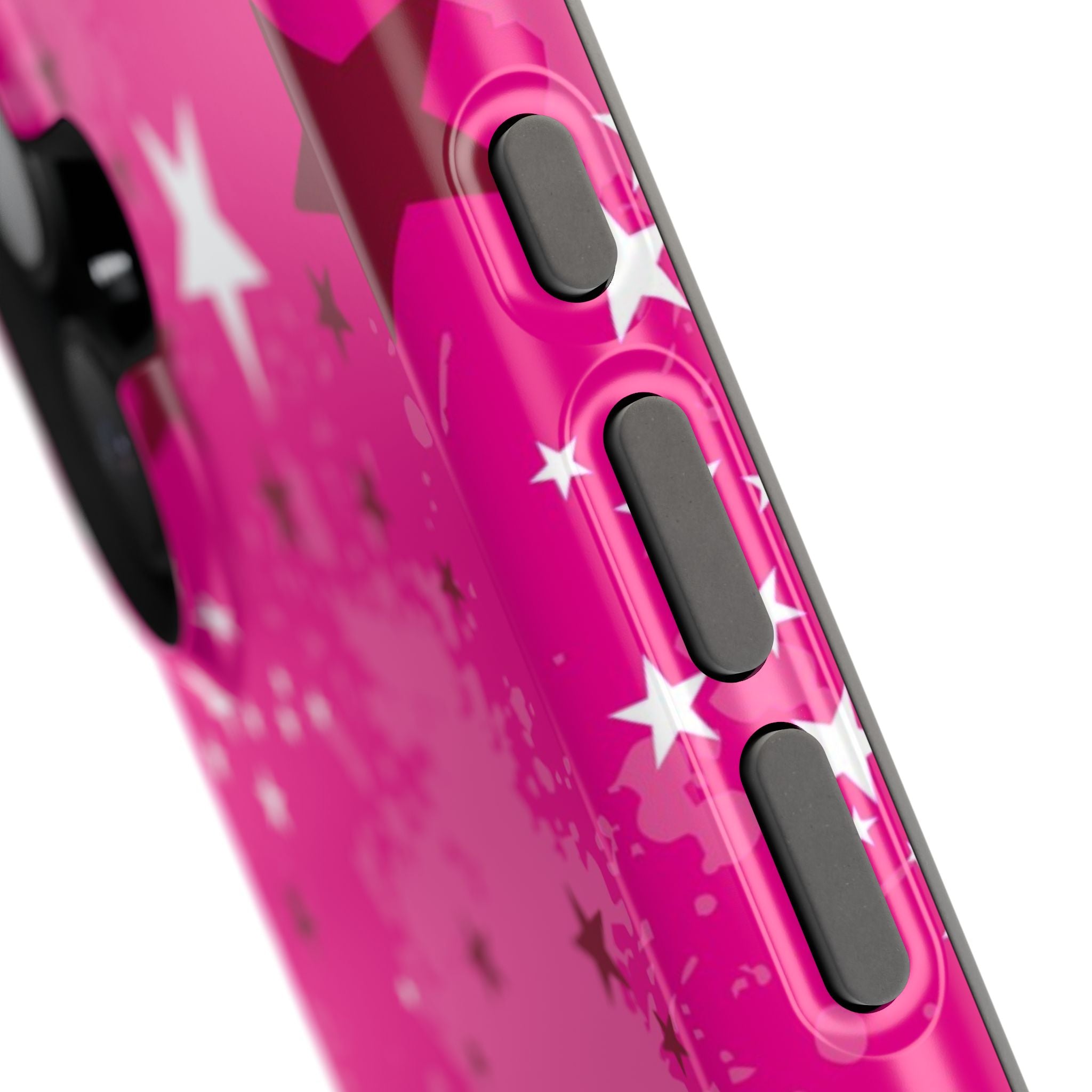 Pink Static Tough iPhone Case