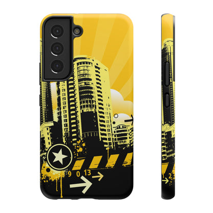 Yellow City Tough Samsung Case