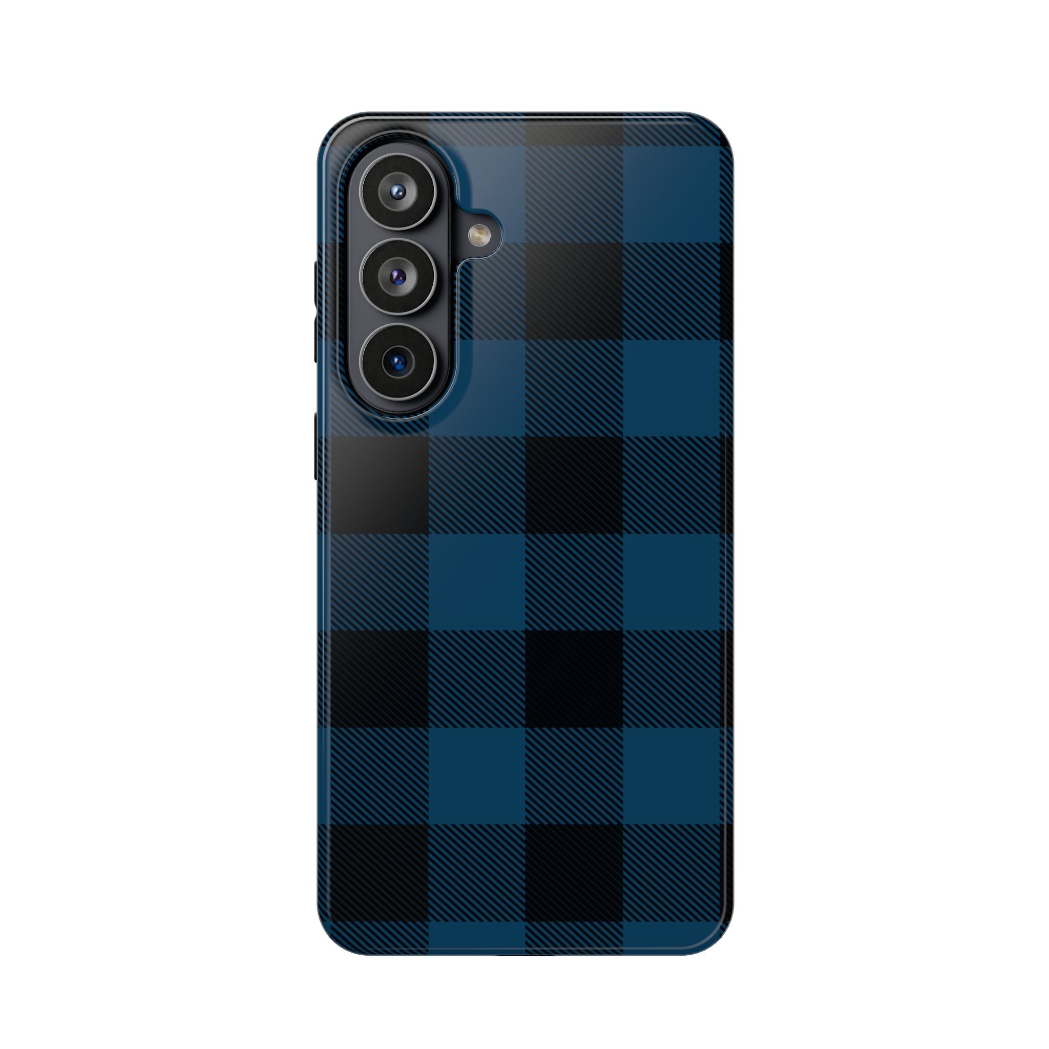 Blue Flannel Tough Samsung Case