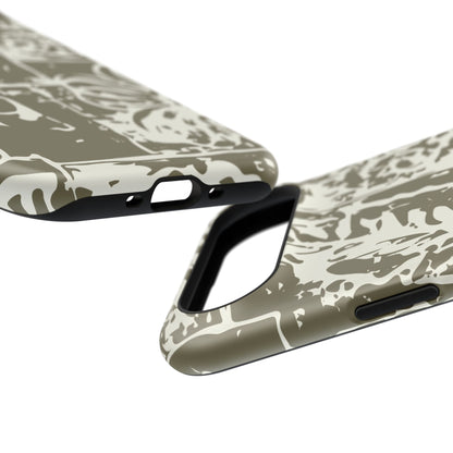 Faded Bloom Tough iPhone Case