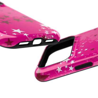 Pink Static Tough iPhone Case
