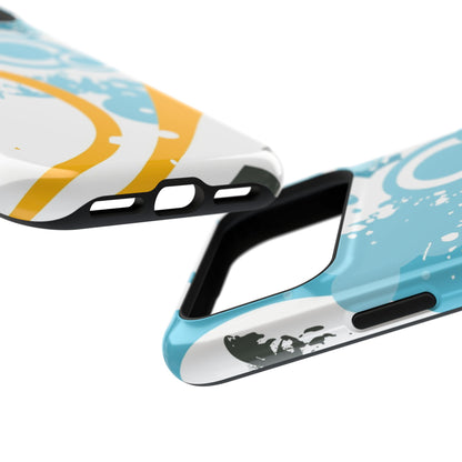 Cloud Circuit Tough iPhone Case