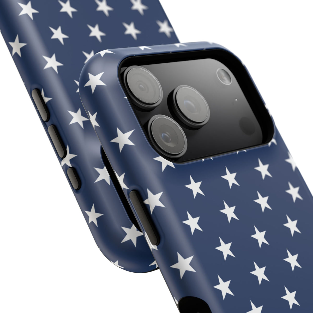 Deep Blue Stars Tough iPhone Case