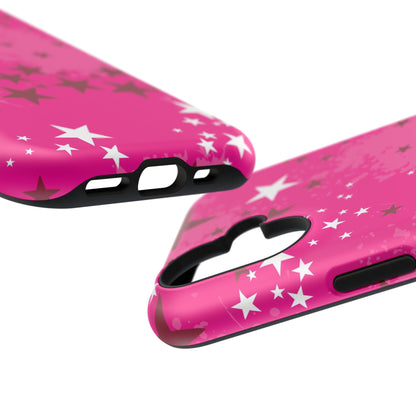Pink Static Tough iPhone Case