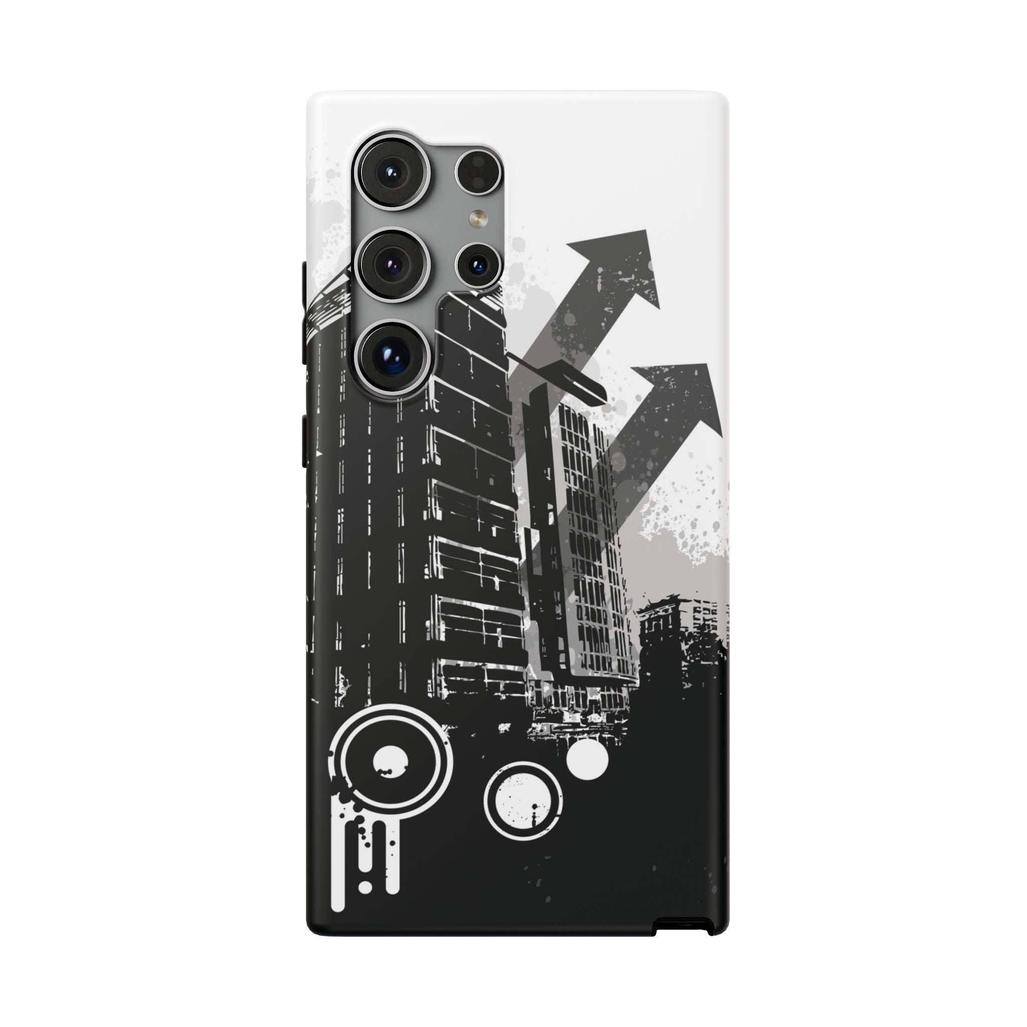 Monochrome City Tough Samsung Case