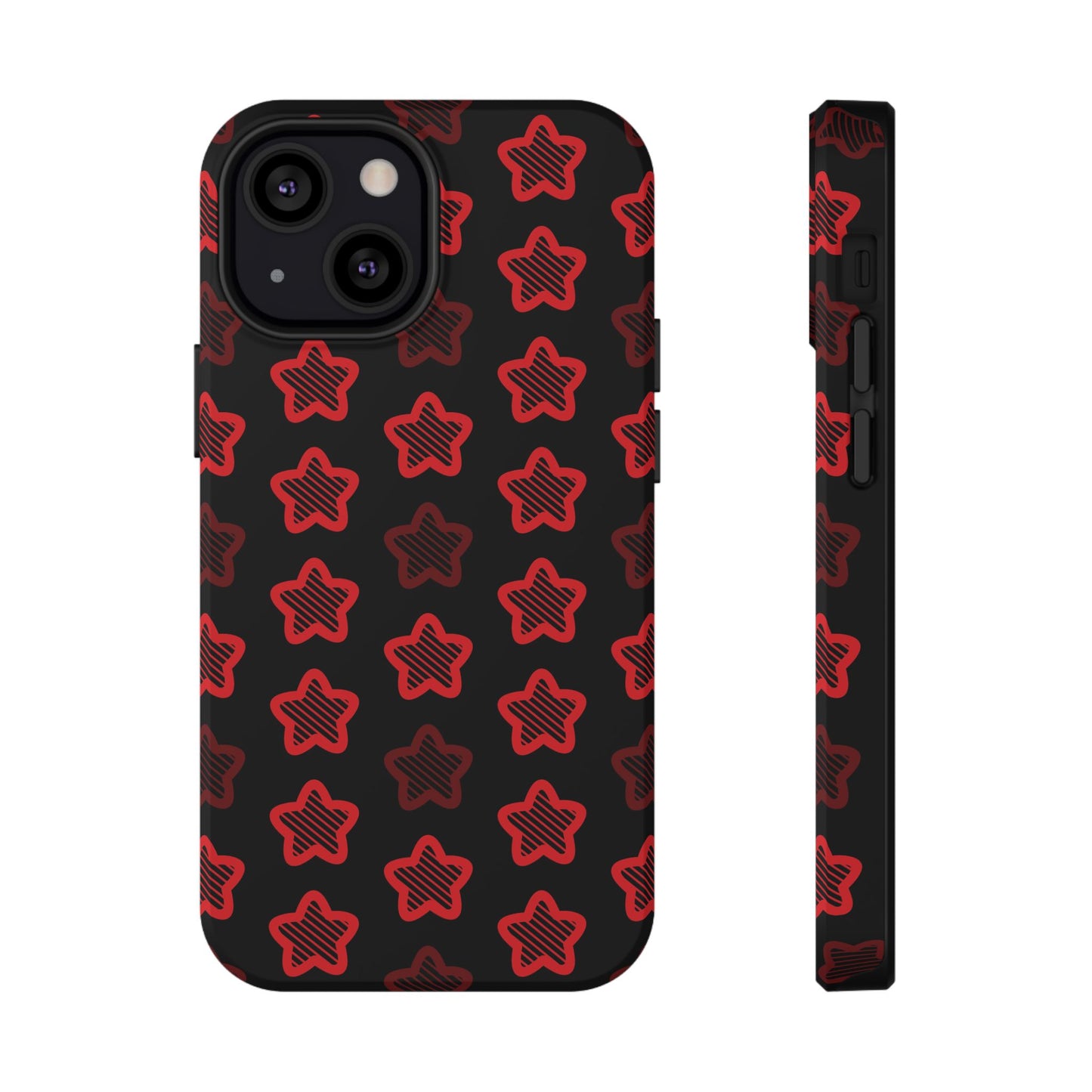Red Stars Tough iPhone Case