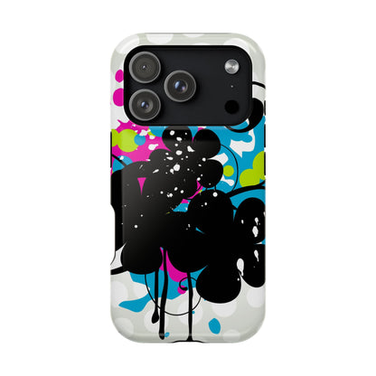 Electric Bloom Tough iPhone Case
