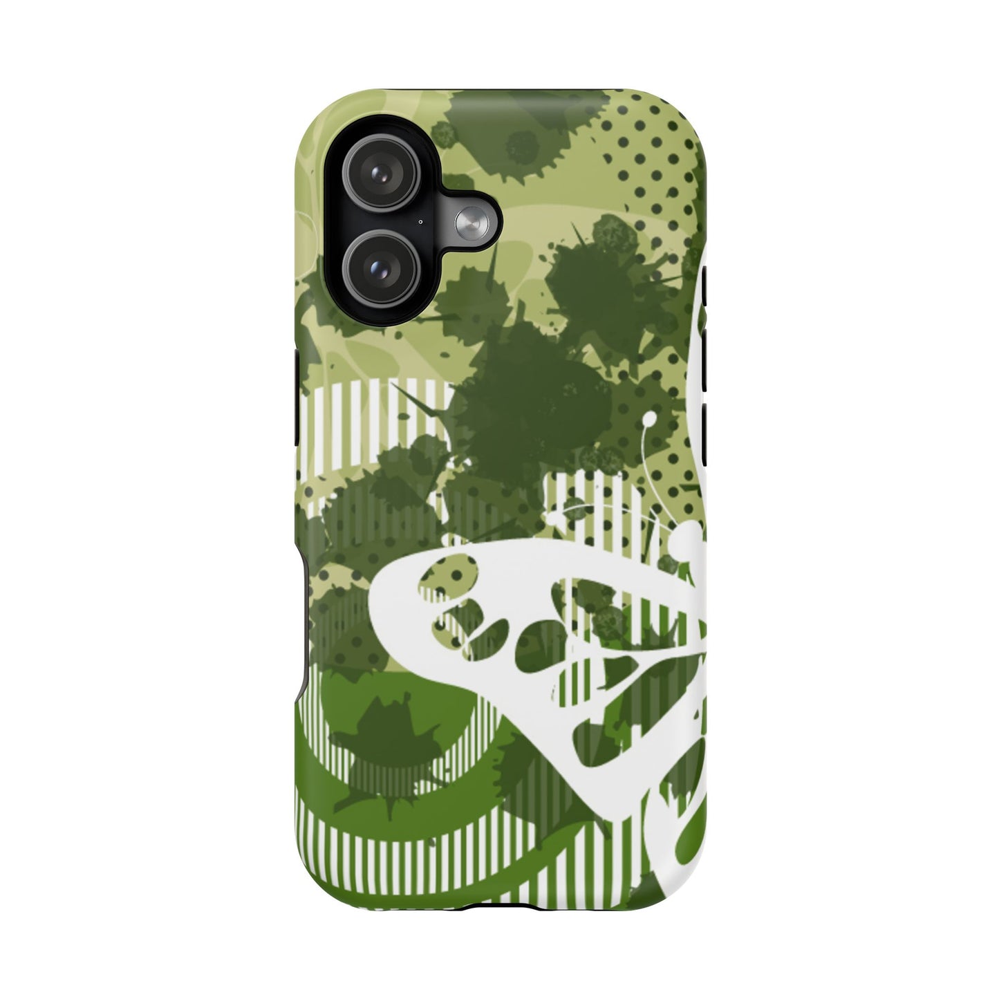 Green Echo Tough iPhone Case