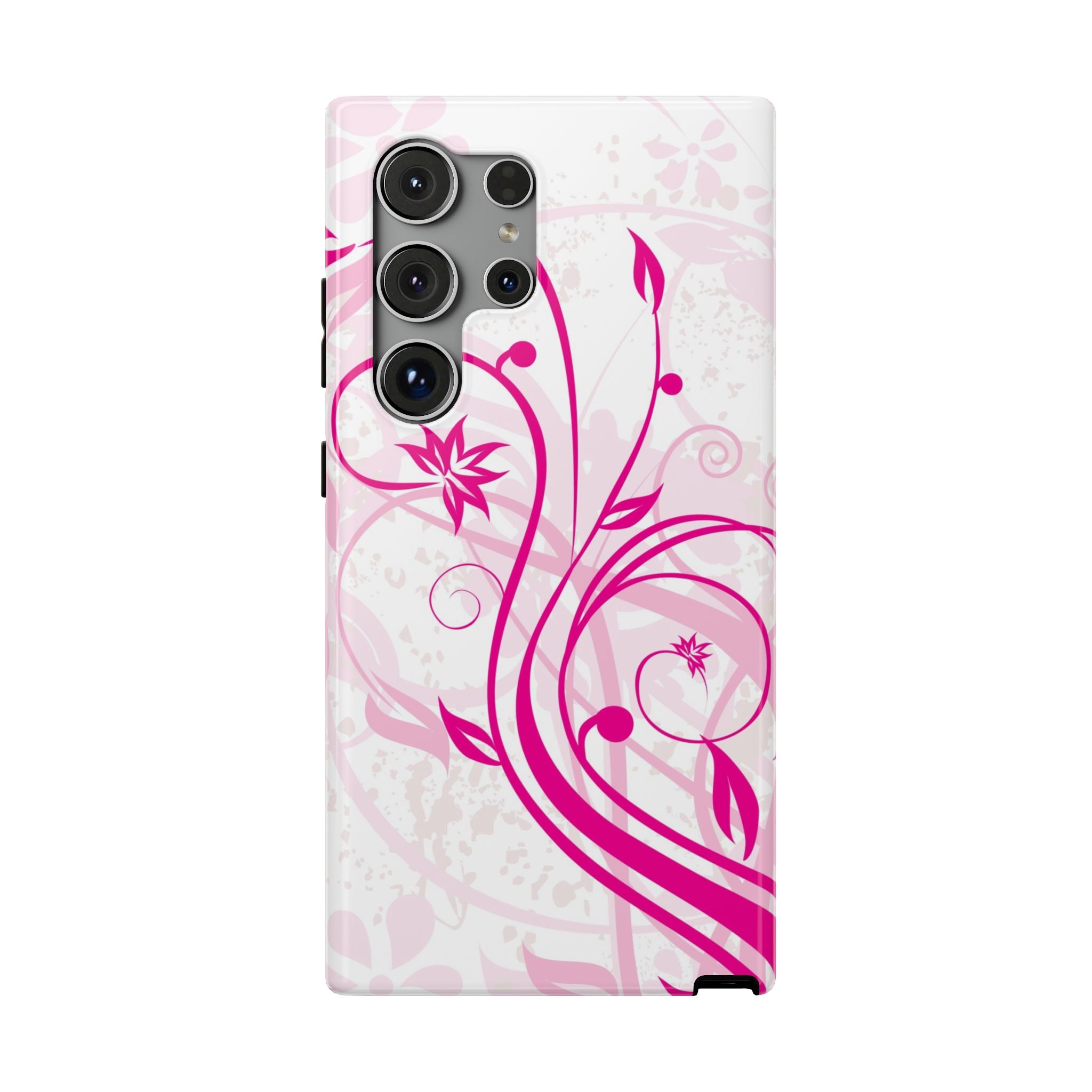 Flora Fuchsia Tough Samsung Case