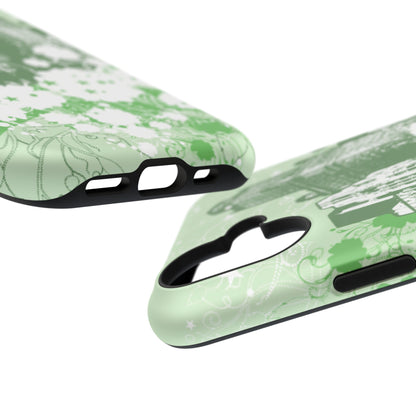 Green City Tough iPhone Case