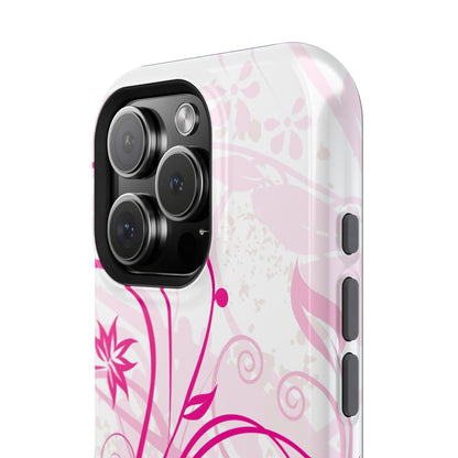 Flora Fuchsia Tough iPhone Case