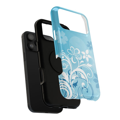 Blue Mood Tough iPhone Case