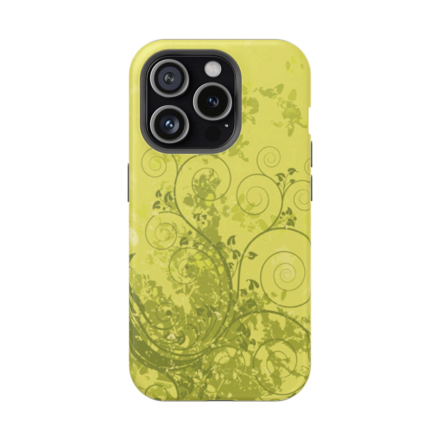 Green Bloom Tough iPhone Case