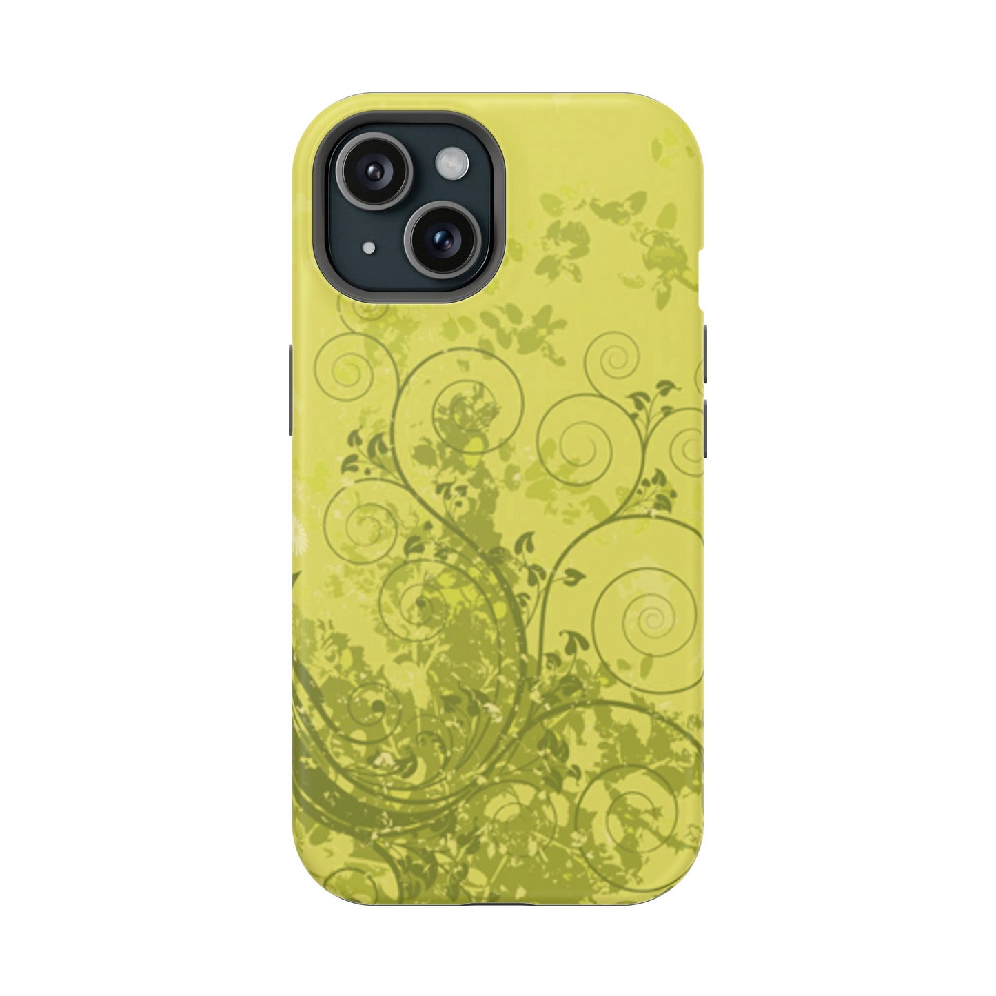 Green Bloom Tough iPhone Case